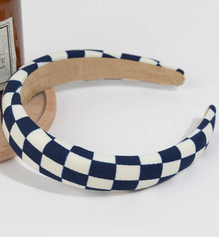 Checkerboard Plaid Headband