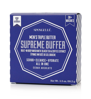 Spongelle- Men's Assorted Pack with Black Scrubber