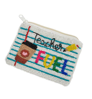 Teacher Coin Bag, 3 Assorted