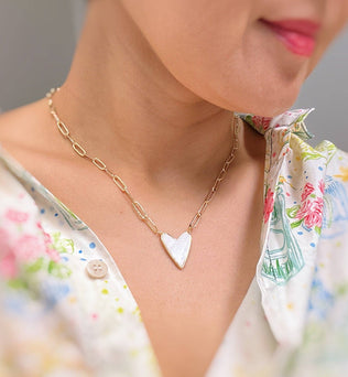 My Heart Link Chain Necklace
