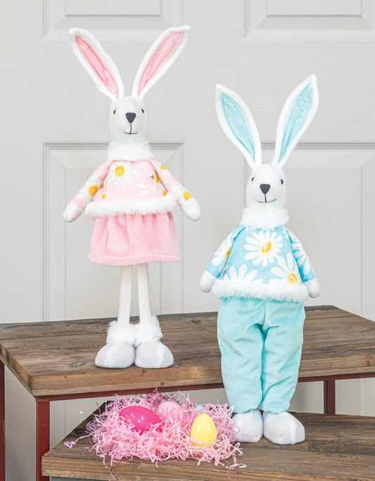 DAISY SWEATER BUNNY STANDER (set of 2)