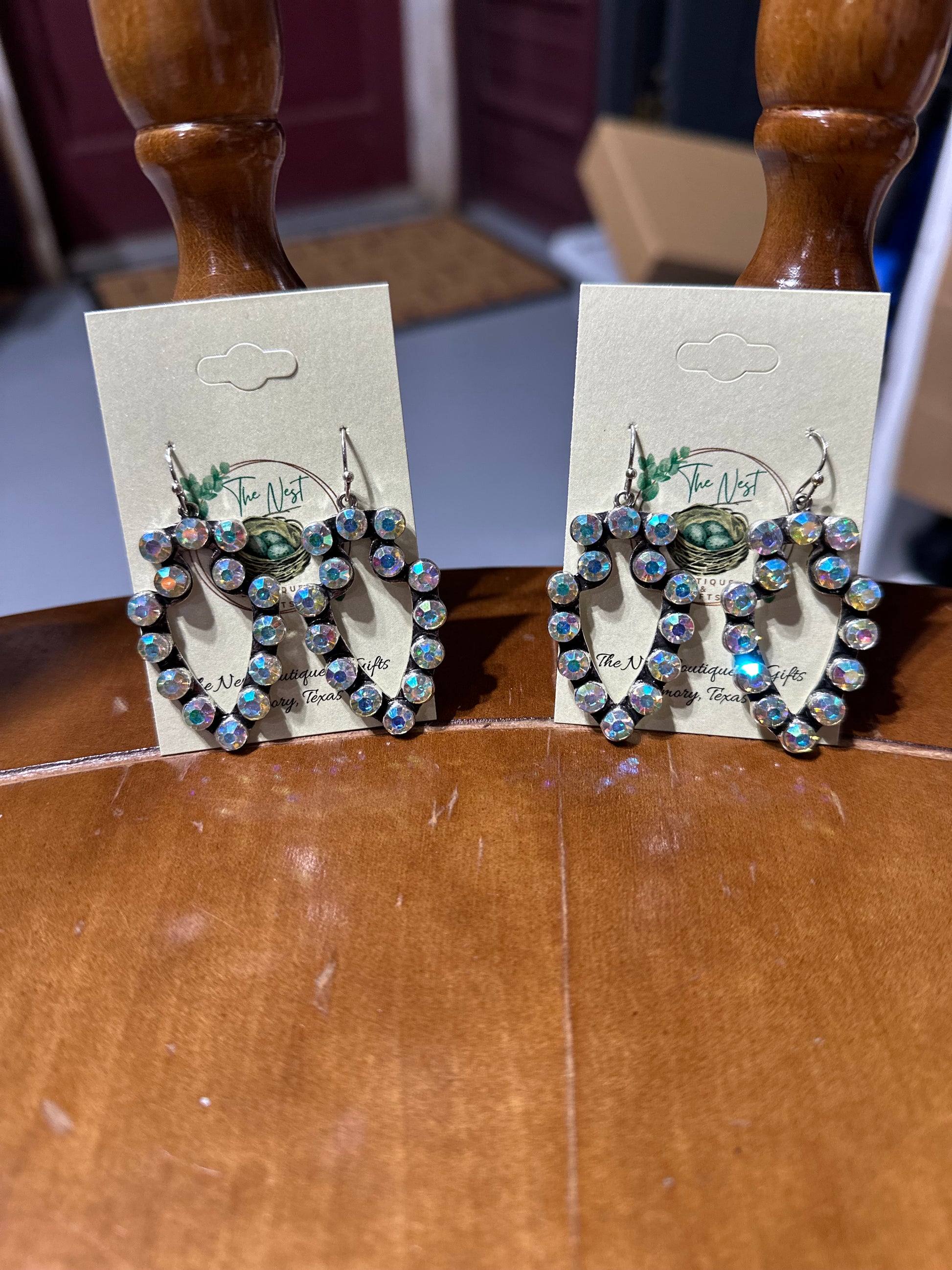Renee rhinestone earrings