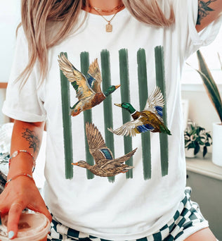Mallard Stripes Tee