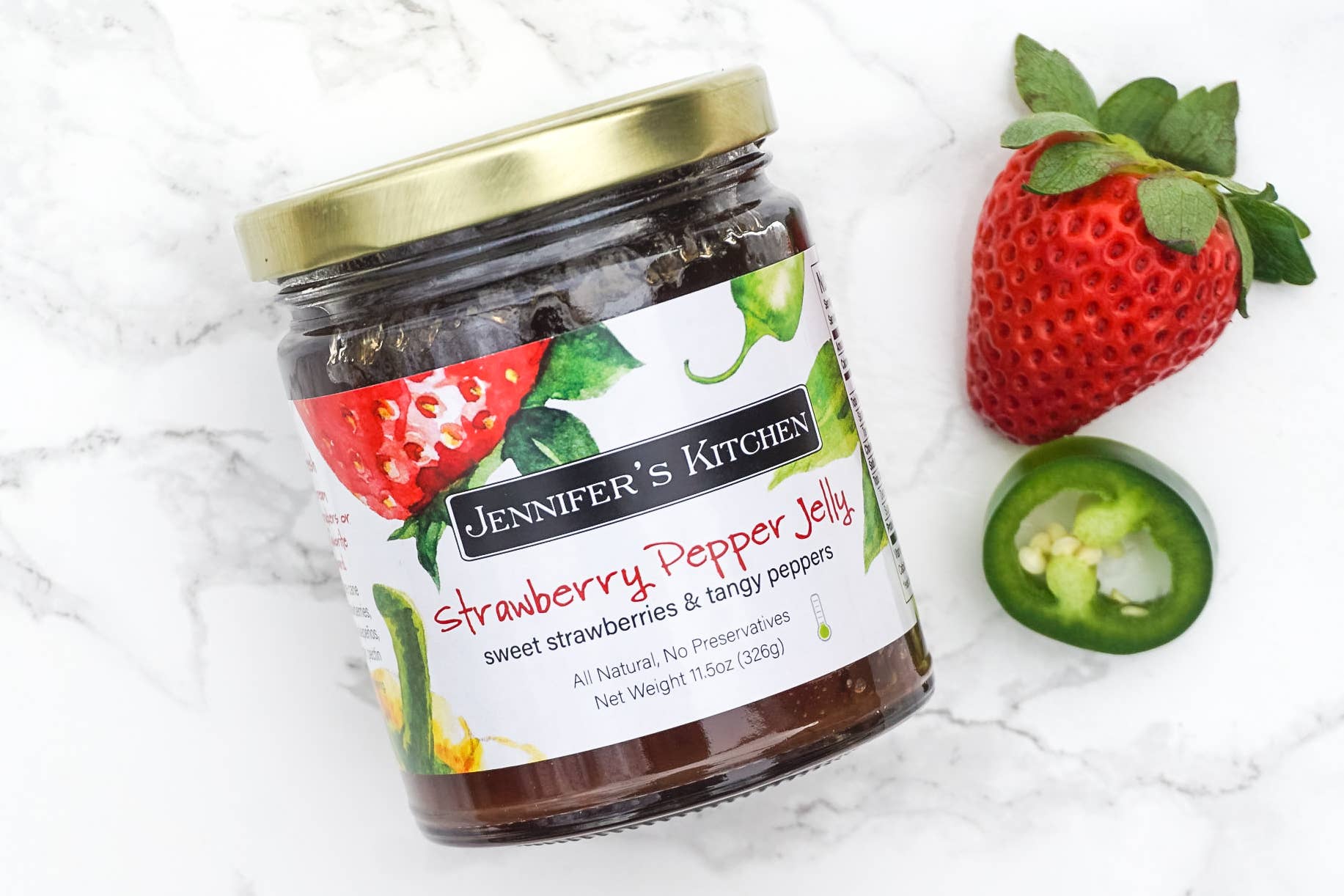 Strawberry Pepper Jelly - 11oz