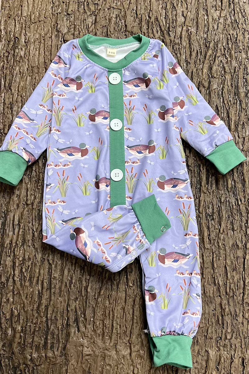 Mallard duck romper