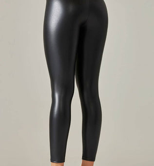 Olivia - leather skinny leggings