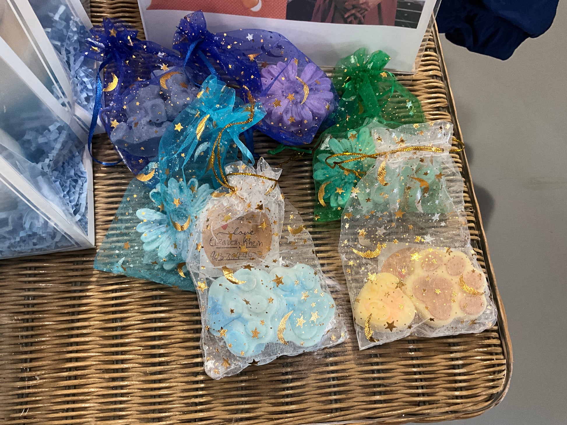 CA wax melt goodie bags