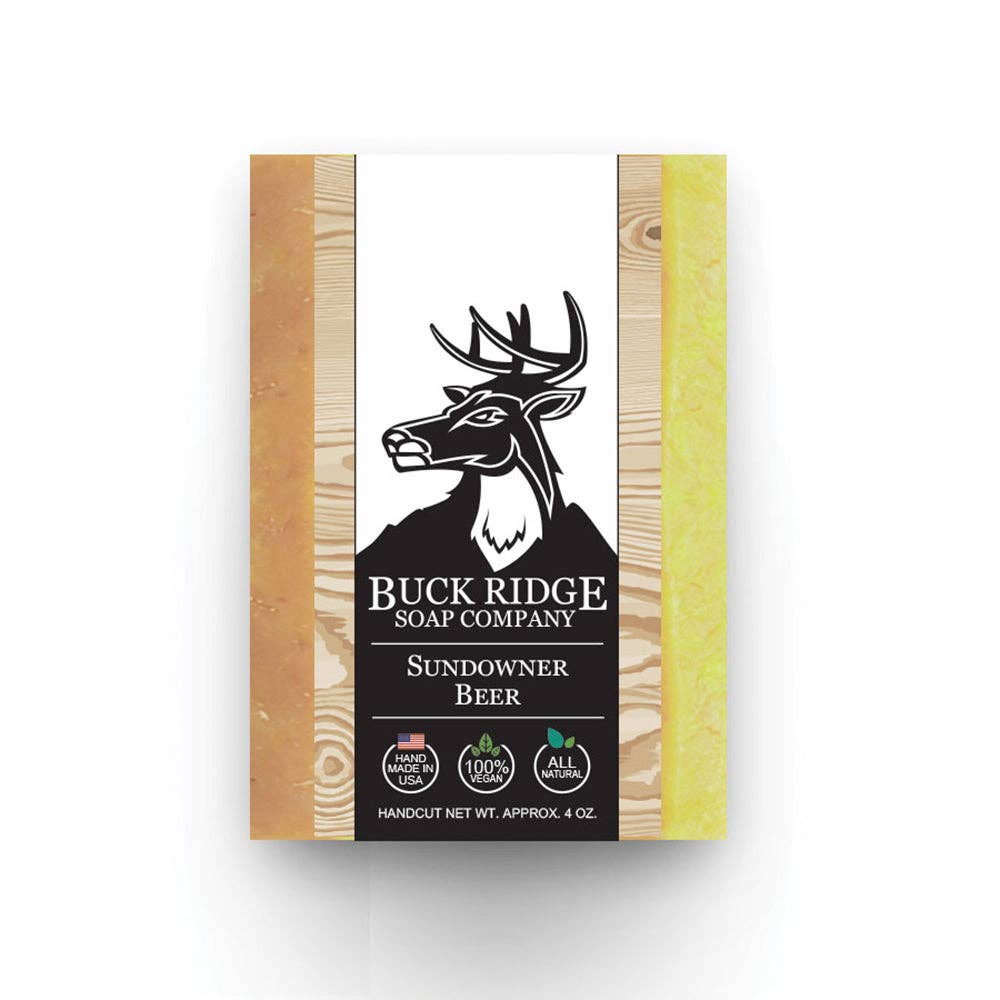 Buck Ridge Soap Sundowner Beer Men's Handmade Soap
