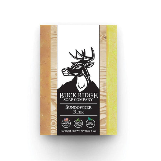Buck Ridge Soap Sundowner Beer Men's Handmade Soap