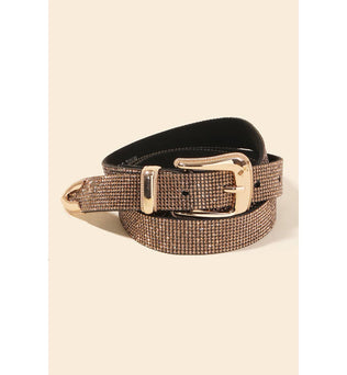 Rhinestone Pave Belt