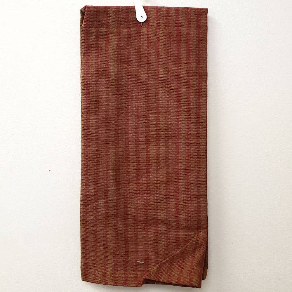 Tea Towel Red Ticking Kitchen Towel