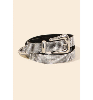 Rhinestone Pave Belt
