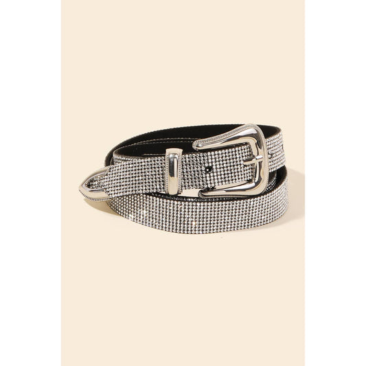 Rhinestone Pave Belt
