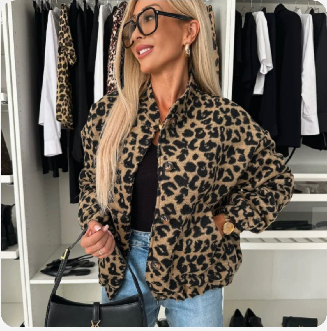 Betty leopard jacket