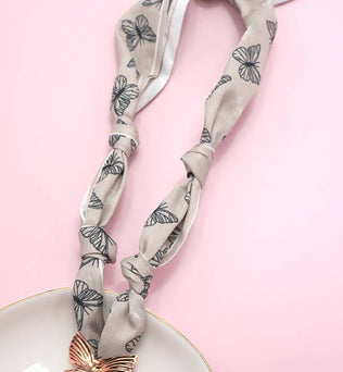 Charlie - HANDMADE SCARF CHARM NECKLACE