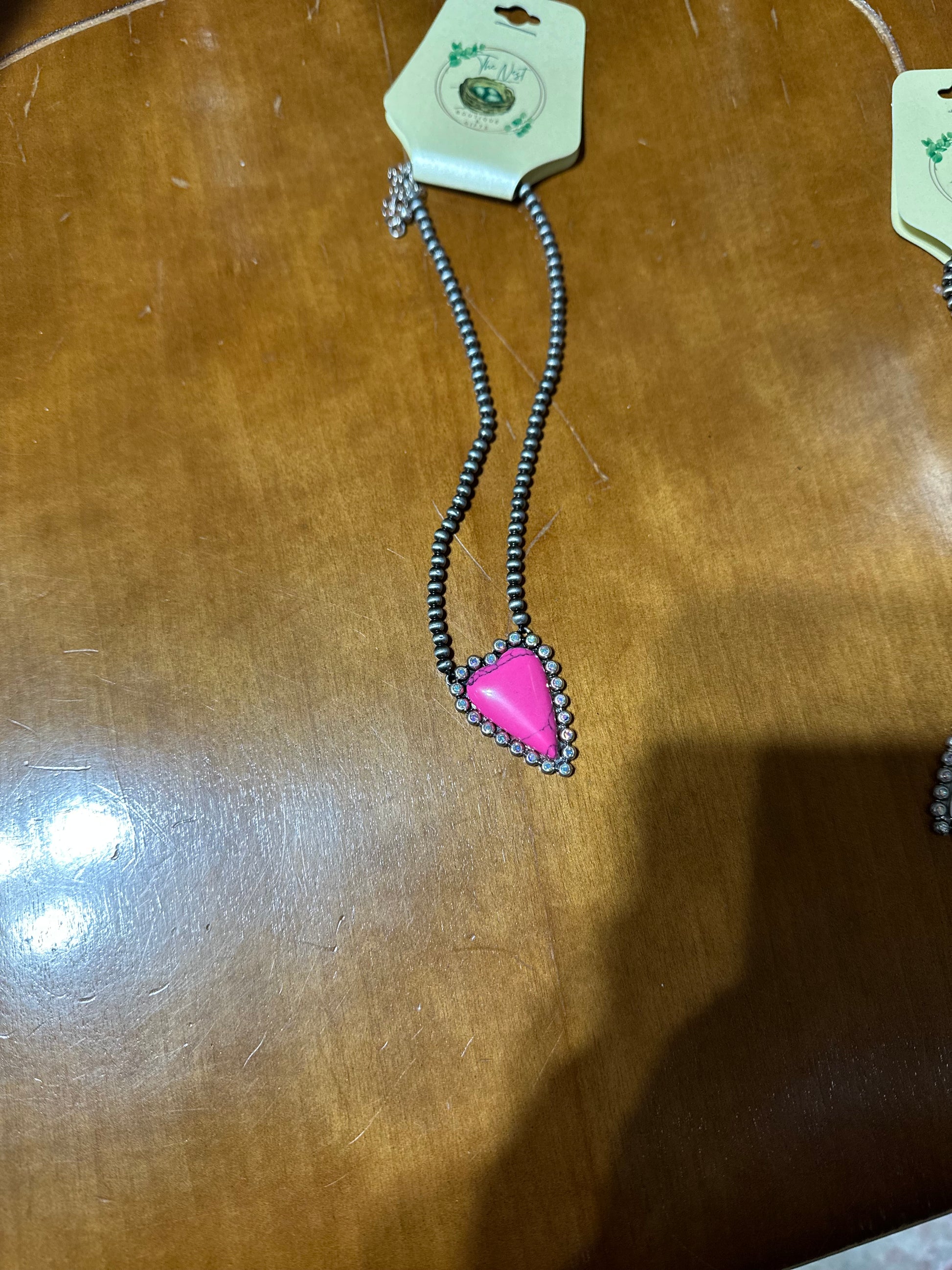 Amor heart pendant necklace