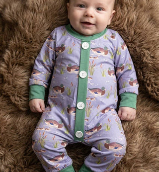 Mallard duck romper