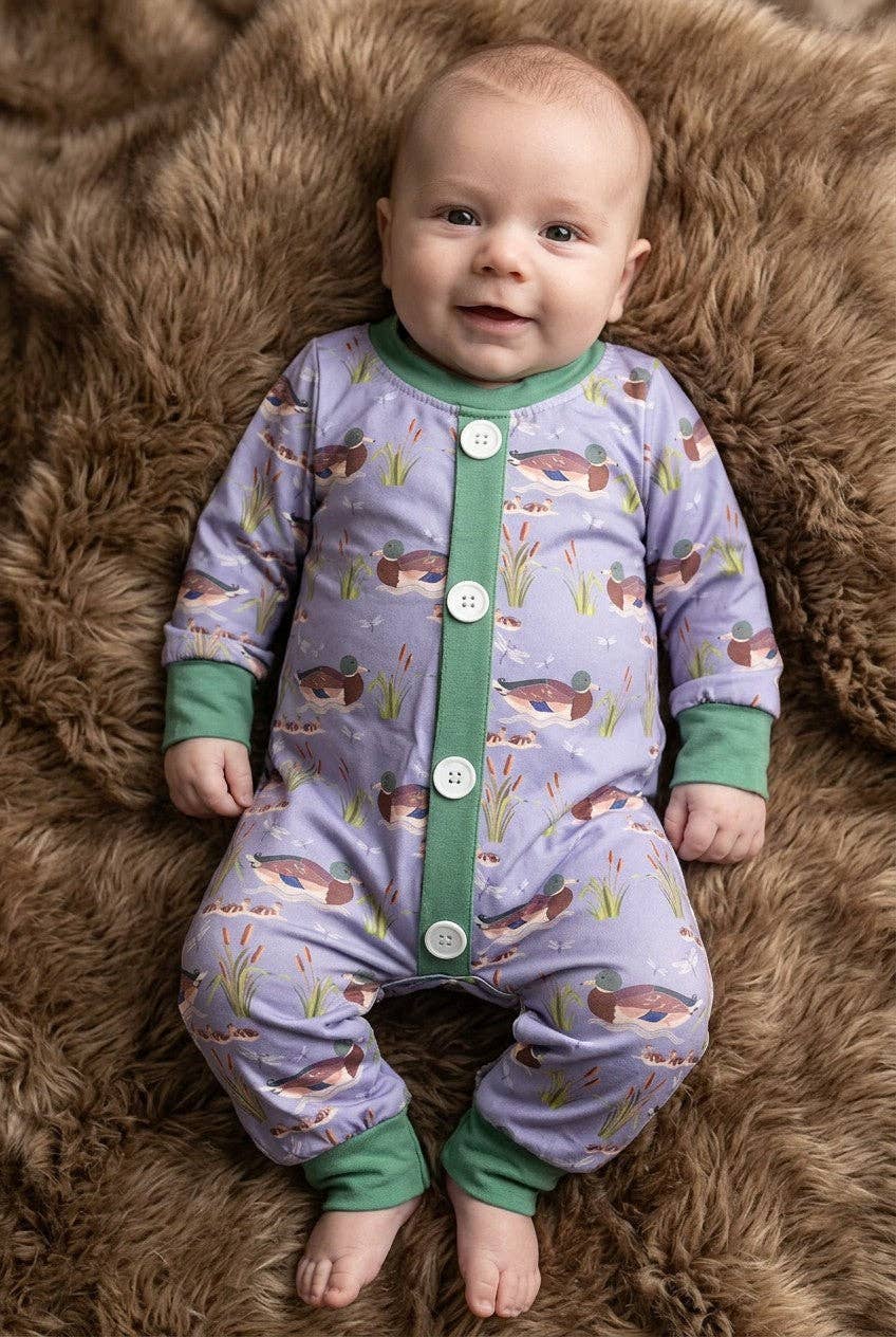 Mallard duck romper