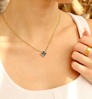 Lucky Clover Charm Necklace