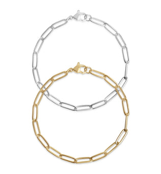 Paperclip Chain Bracelet