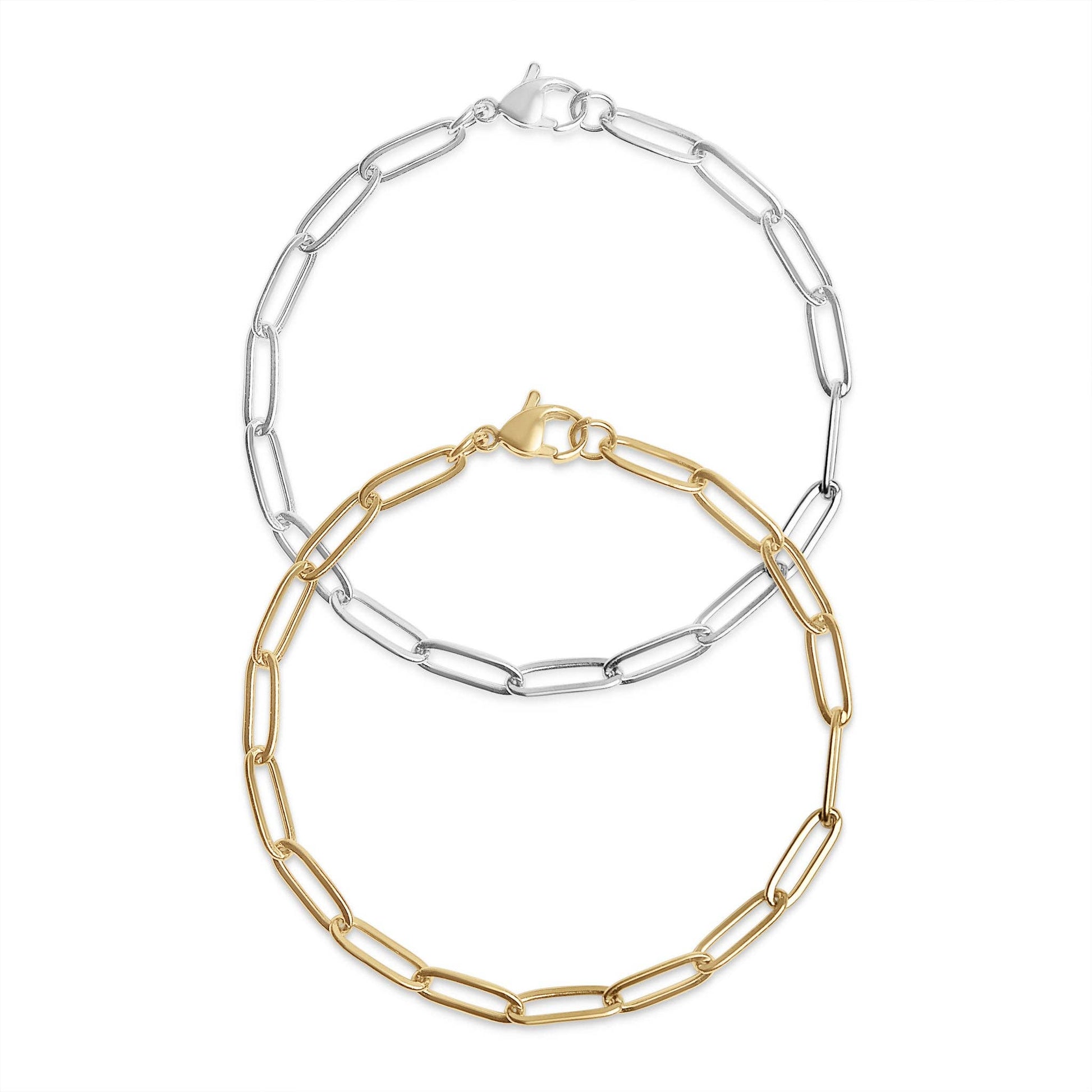 Paperclip Chain Bracelet