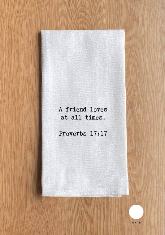 Inspirational hand towels