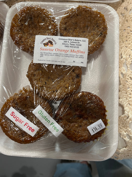 CB sunrise muffins sugar free