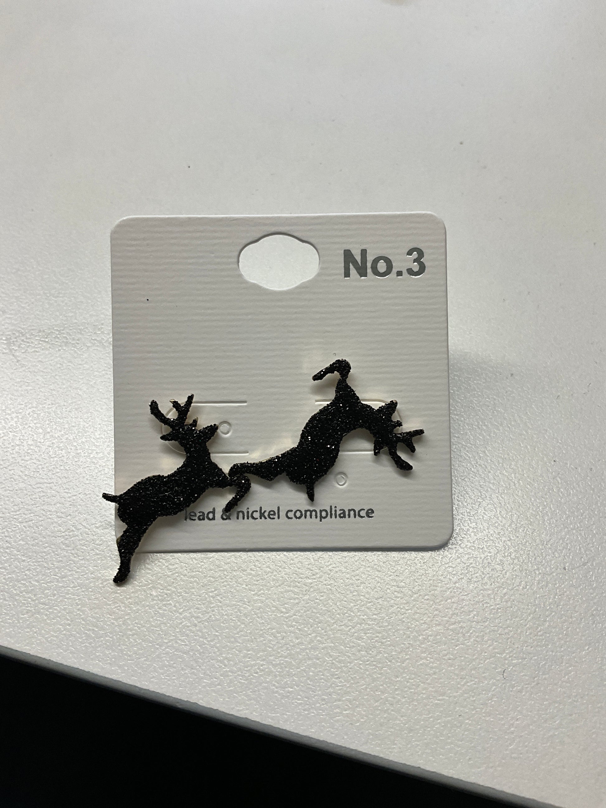 Black reindeer