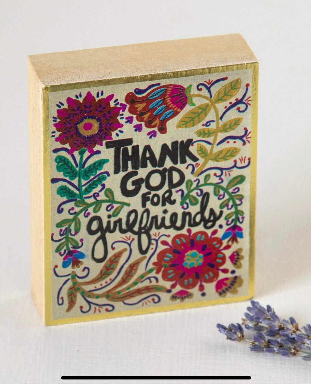 Tiny block keepsake