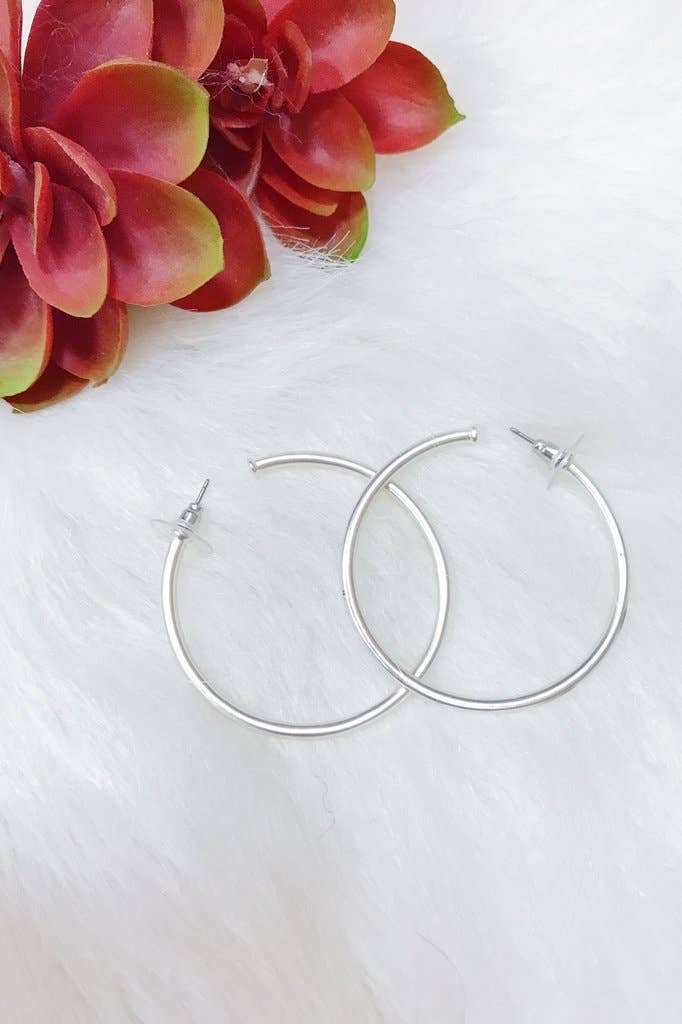 2” Hoop Earrings