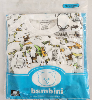 Crocodile-Newborn 3 Piece Gift Set