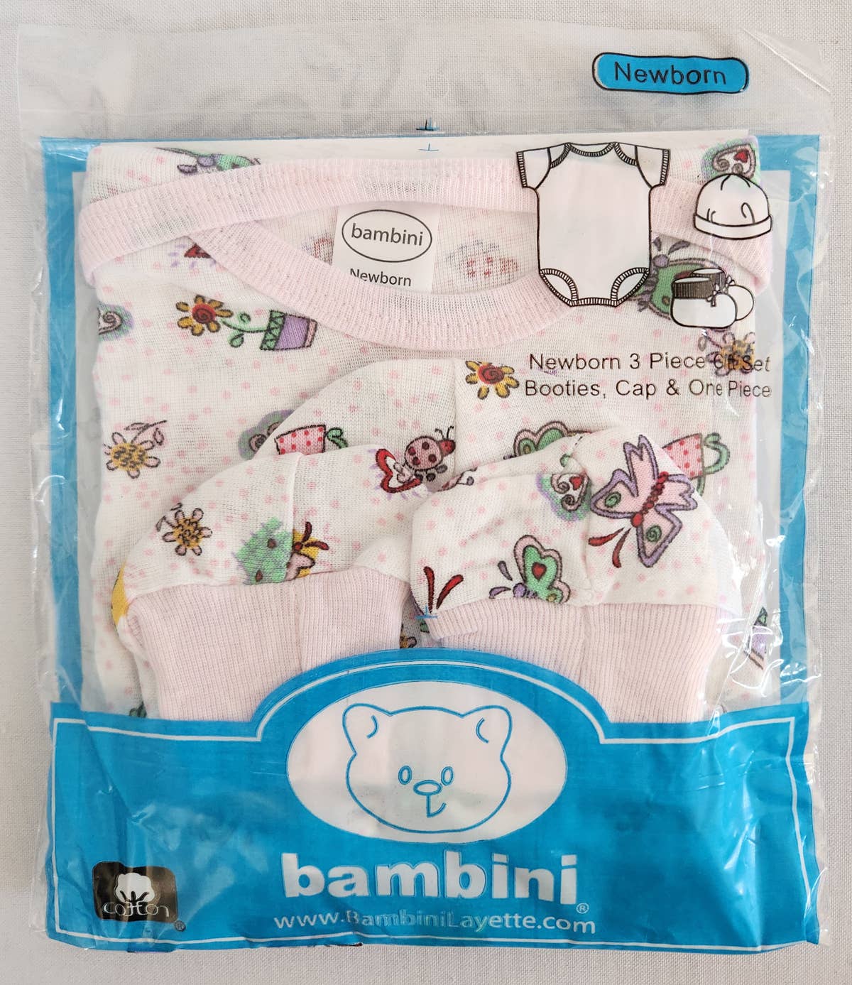 Butterfly-Newborn 3 Piece Gift Set