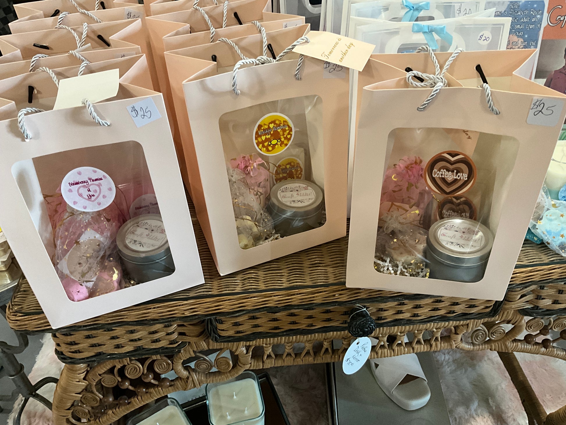CA happy day gift bags