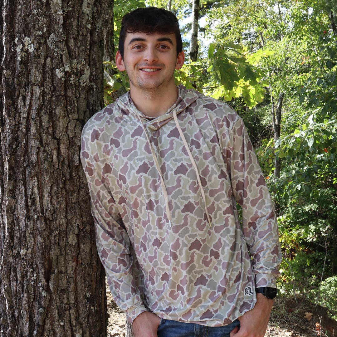 Southern Limit Pullover Light Camo- Mens