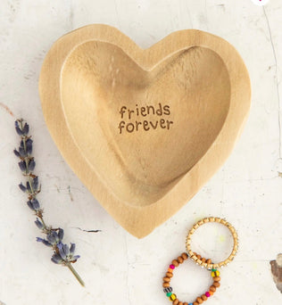 Wood Heart Dish