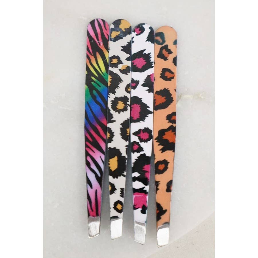 Tweezers Love and Repeat - Leopard Print Tweezers: MIX COLOR / ONE(12)