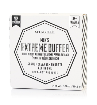 Spongelle- Men's Assorted Pack with Black Scrubber