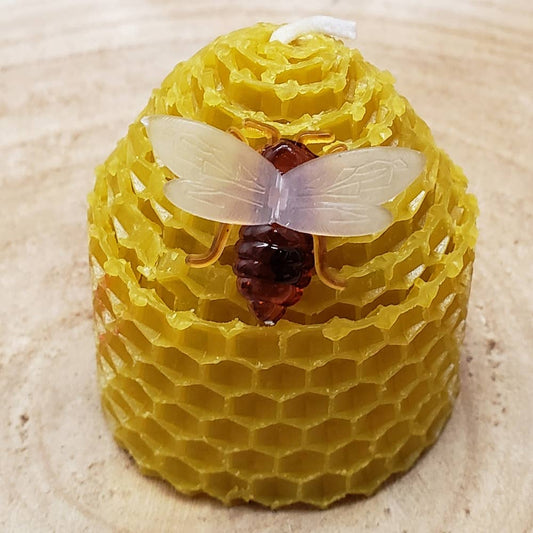 Bee Natural Yellow Beeswax Candle