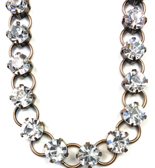 Chasity - Bold Rhinestone Chain / Crystal