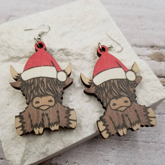 Highland Cow Earrings