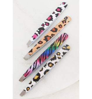 Tweezers Love and Repeat - Leopard Print Tweezers: MIX COLOR / ONE(12)