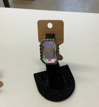 Rock and Roll rhinestone ring