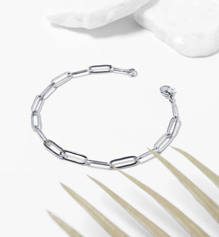 Paperclip Chain Bracelet