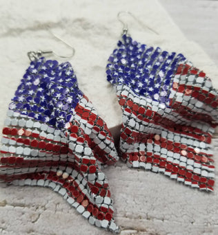 Flag Earrings | Independence Day Earrings