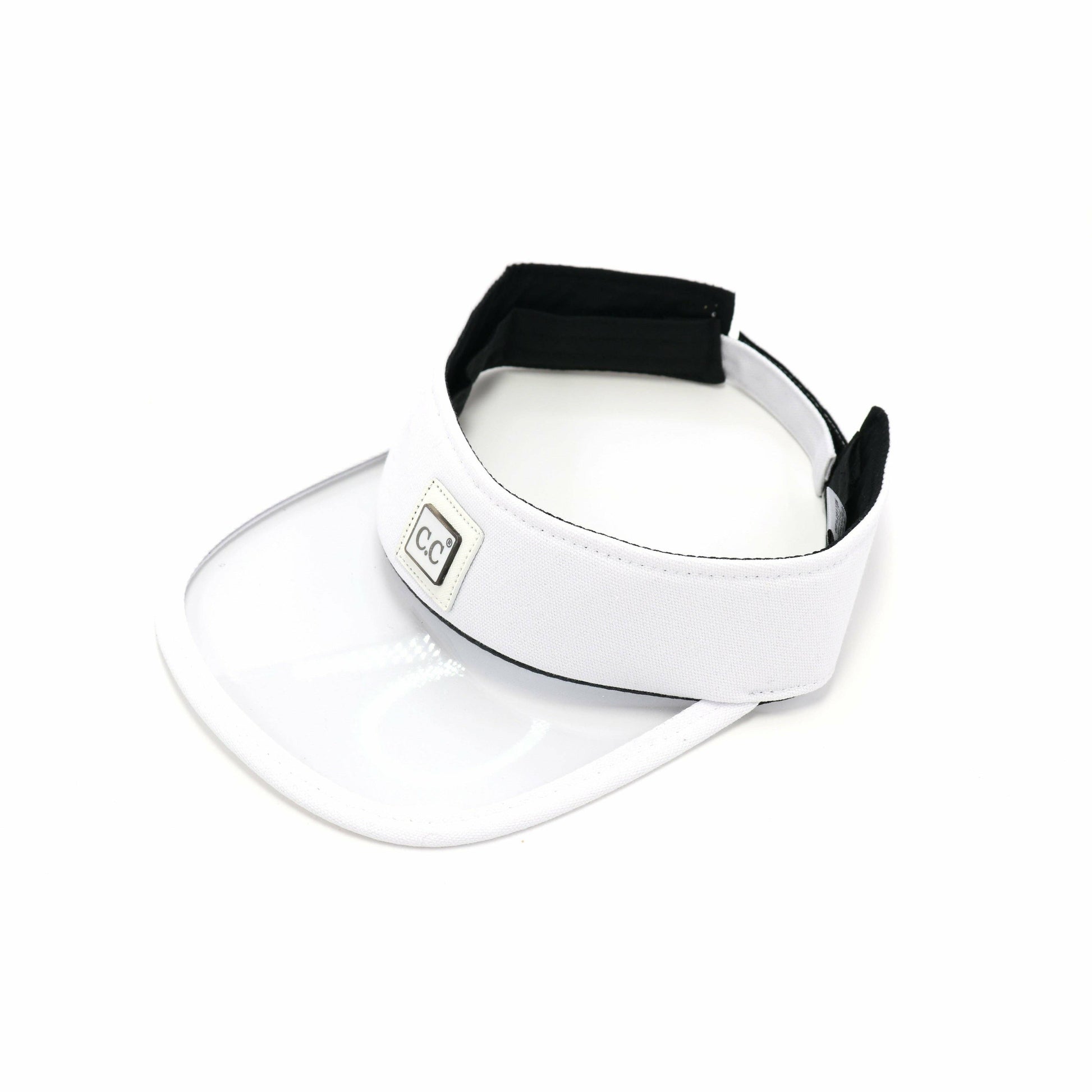 Canvas CC Visor with PVC Brim