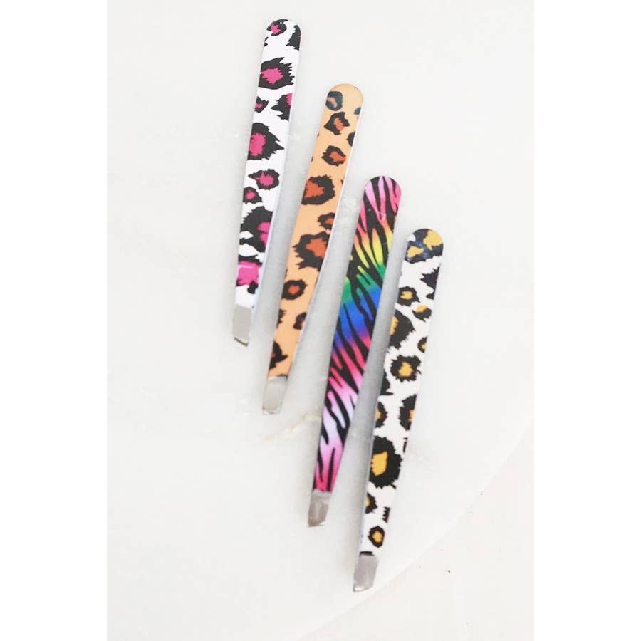 Tweezers Love and Repeat - Leopard Print Tweezers: MIX COLOR / ONE(12)