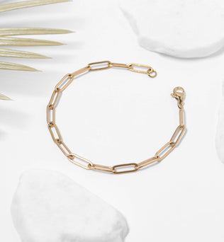 Paperclip Chain Bracelet