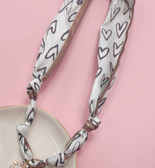 Charlie - HANDMADE SCARF CHARM NECKLACE