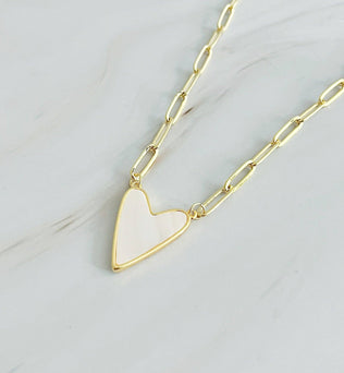 My Heart Link Chain Necklace