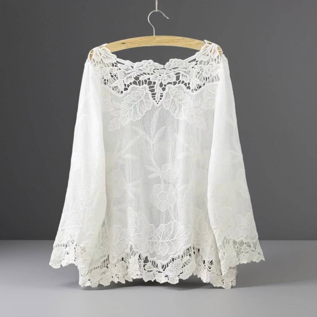 Beach Crochet Cover-Up – Boho Chic Swimwear Wrap